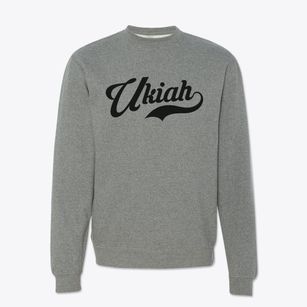Ukiah Oregon Vintage Team Crewneck Sweatshirt