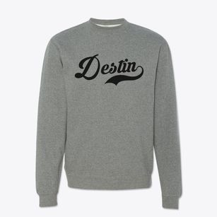 Destin Florida Vintage Team Crewneck Sweatshirt