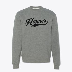 Haynes North Dakota Vintage Team Crewneck Sweatshirt