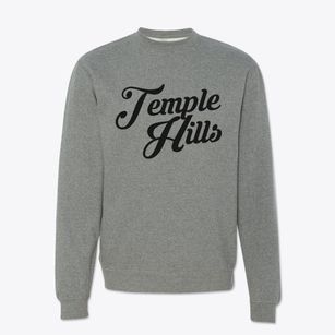 Temple Hills Maryland Vintage Team Crewneck Sweatshirt