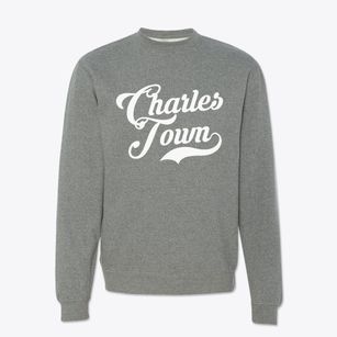 Charles Town West Virginia Vintage Team Crewneck Sweatshirt