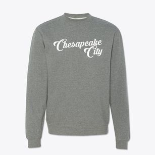 Chesapeake City Maryland Vintage Team Crewneck Sweatshirt