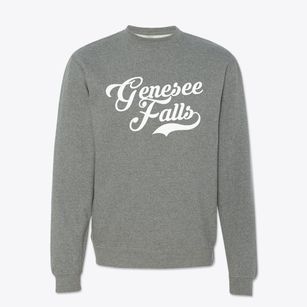 Genesee Falls New York Vintage Team Crewneck Sweatshirt