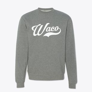 Waco North Carolina Vintage Team Crewneck Sweatshirt