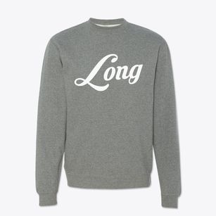 Long Oklahoma Vintage Team Crewneck Sweatshirt