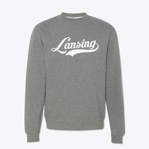 Lansing North Carolina Vintage Team Crewneck Sweatshirt