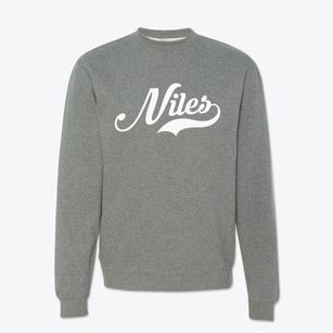 Niles Michigan Vintage Team Crewneck Sweatshirt