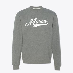 Mason Michigan Vintage Team Crewneck Sweatshirt
