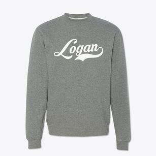 Logan Ohio Vintage Team Crewneck Sweatshirt