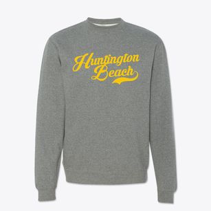 Huntington Beach California Vintage Team Crewneck Sweatshirt