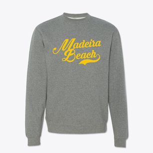 Madeira Beach Florida Vintage Team Crewneck Sweatshirt