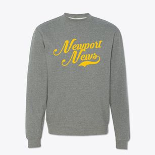 Newport News Virginia Vintage Team Crewneck Sweatshirt