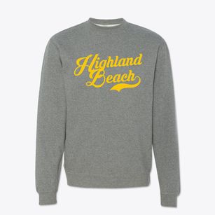 Highland Beach Florida Vintage Team Crewneck Sweatshirt