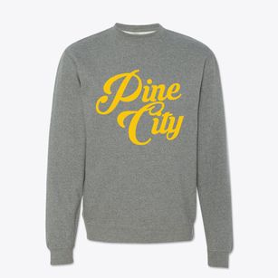 Pine City Minnesota Vintage Team Crewneck Sweatshirt