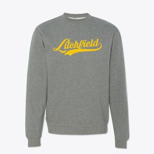 Litchfield New York Vintage Team Crewneck Sweatshirt