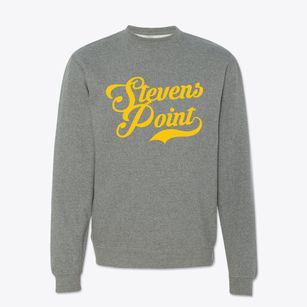 Stevens Point Wisconsin Vintage Team Crewneck Sweatshirt