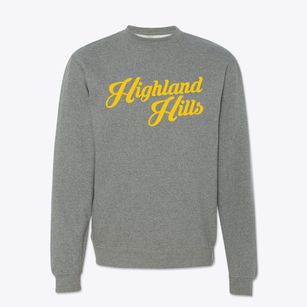 Highland Hills Ohio Vintage Team Crewneck Sweatshirt