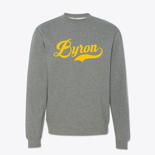 Byron Michigan Vintage Team Crewneck Sweatshirt