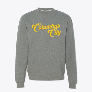 Columbus City Iowa Vintage Team Crewneck Sweatshirt