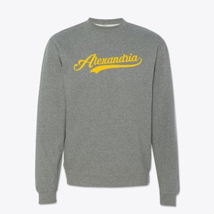 Alexandria Missouri Vintage Team Crewneck Sweatshirt