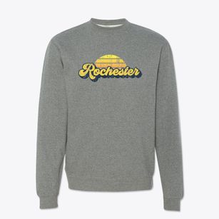 Rochester Illinois Sublime Sunset Crewneck Sweatshirt