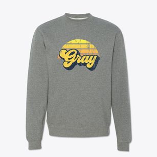 Gray Tennessee Sublime Sunset Crewneck Sweatshirt