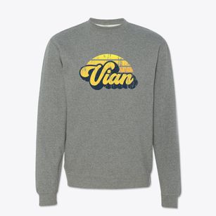 Vian Oklahoma Sublime Sunset Crewneck Sweatshirt