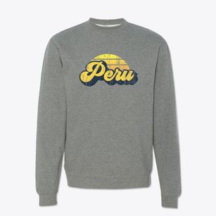 Peru Massachusetts Sublime Sunset Crewneck Sweatshirt