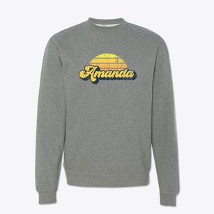 Amanda Ohio Sublime Sunset Crewneck Sweatshirt
