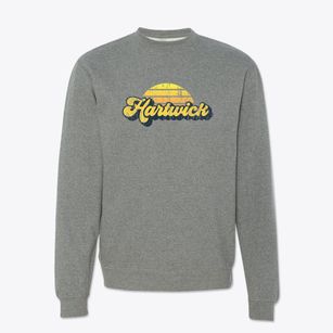 Hartwick Iowa Sublime Sunset Crewneck Sweatshirt