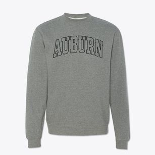 Auburn West Virginia Trendy Block Crewneck Sweatshirt