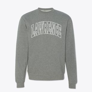 Lawrence Massachusetts Trendy Block Crewneck Sweatshirt