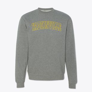 Yadkinville North Carolina Trendy Block Crewneck Sweatshirt