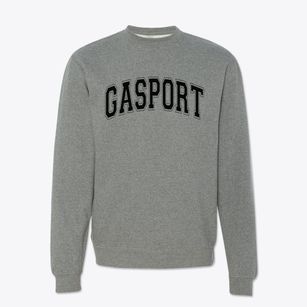 Gasport New York Varsity Crewneck Sweatshirt