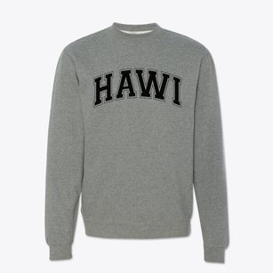 Hawi Hawaii Varsity Crewneck Sweatshirt