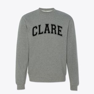 Clare New York Varsity Crewneck Sweatshirt