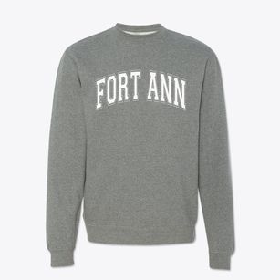 Fort Ann New York Varsity Crewneck Sweatshirt