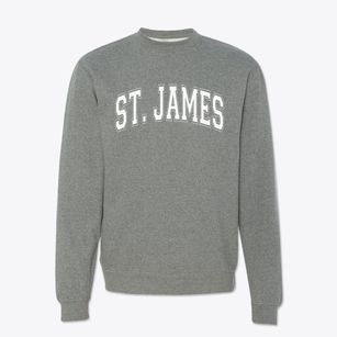 St. James North Carolina Varsity Crewneck Sweatshirt