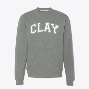 Clay California Varsity Crewneck Sweatshirt