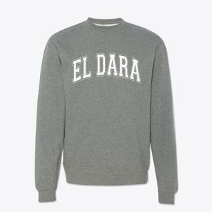 El Dara Illinois Varsity Crewneck Sweatshirt