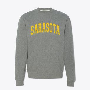 Sarasota Florida Varsity Crewneck Sweatshirt