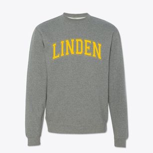 Linden North Carolina Varsity Crewneck Sweatshirt