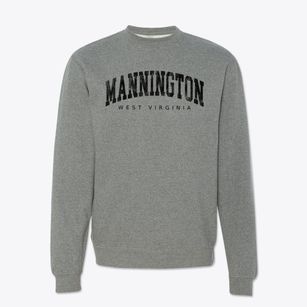 Mannington West Virginia Urban Vibe Crewneck Sweatshirt