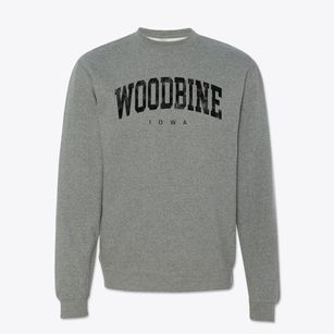 Woodbine Iowa Urban Vibe Crewneck Sweatshirt
