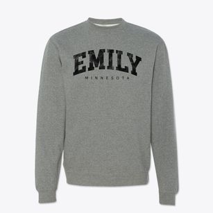 Emily Minnesota Urban Vibe Crewneck Sweatshirt