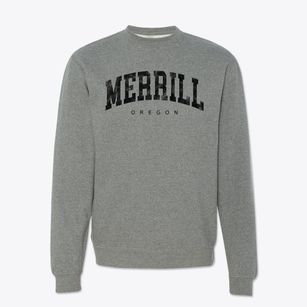 Merrill Oregon Urban Vibe Crewneck Sweatshirt