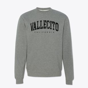 Vallecito California Urban Vibe Crewneck Sweatshirt
