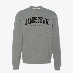 Jamestown Kansas Urban Vibe Crewneck Sweatshirt