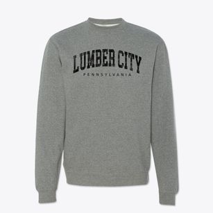 Lumber City Pennsylvania Urban Vibe Crewneck Sweatshirt