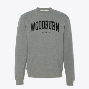 Woodburn Iowa Urban Vibe Crewneck Sweatshirt